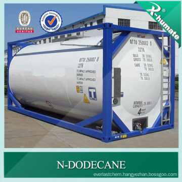 98%Min N-Dodecane Used as Raw Material of Spray Insecticide, Pesticide